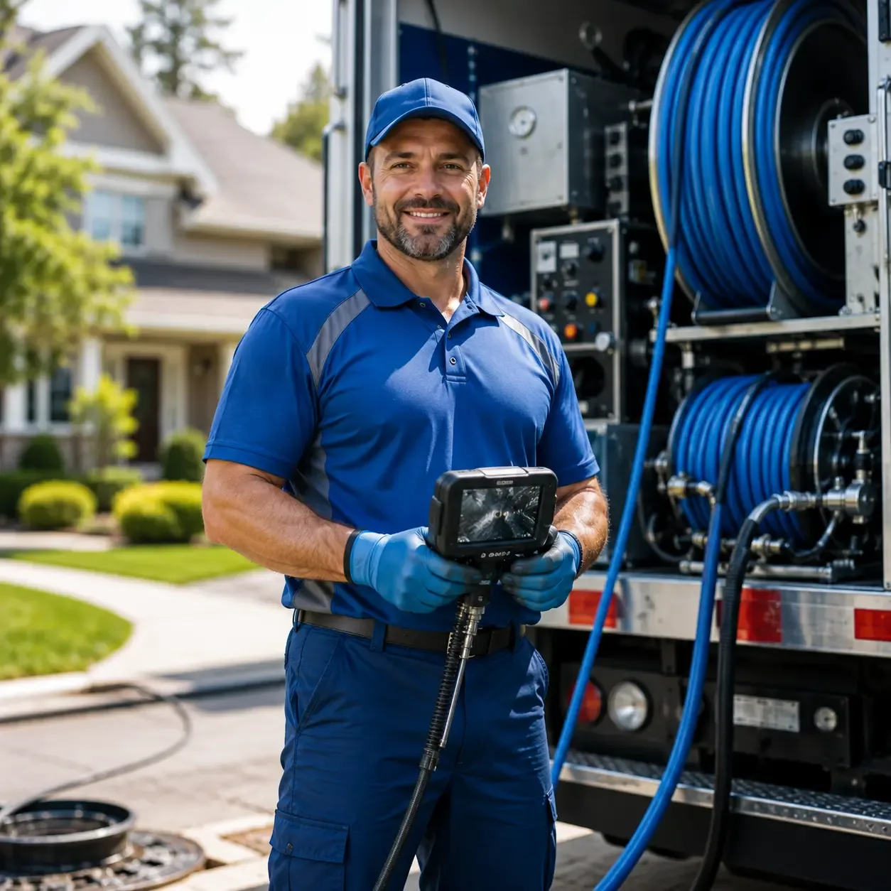 Local outdoor drain cleaning specialists in Cabins, WV